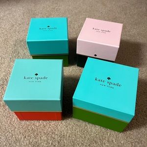 Set of 4 Kate Spade Watch Boxes